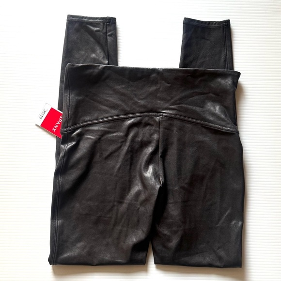 SPANX Faux Leather Leggings - Picture 5 of 7